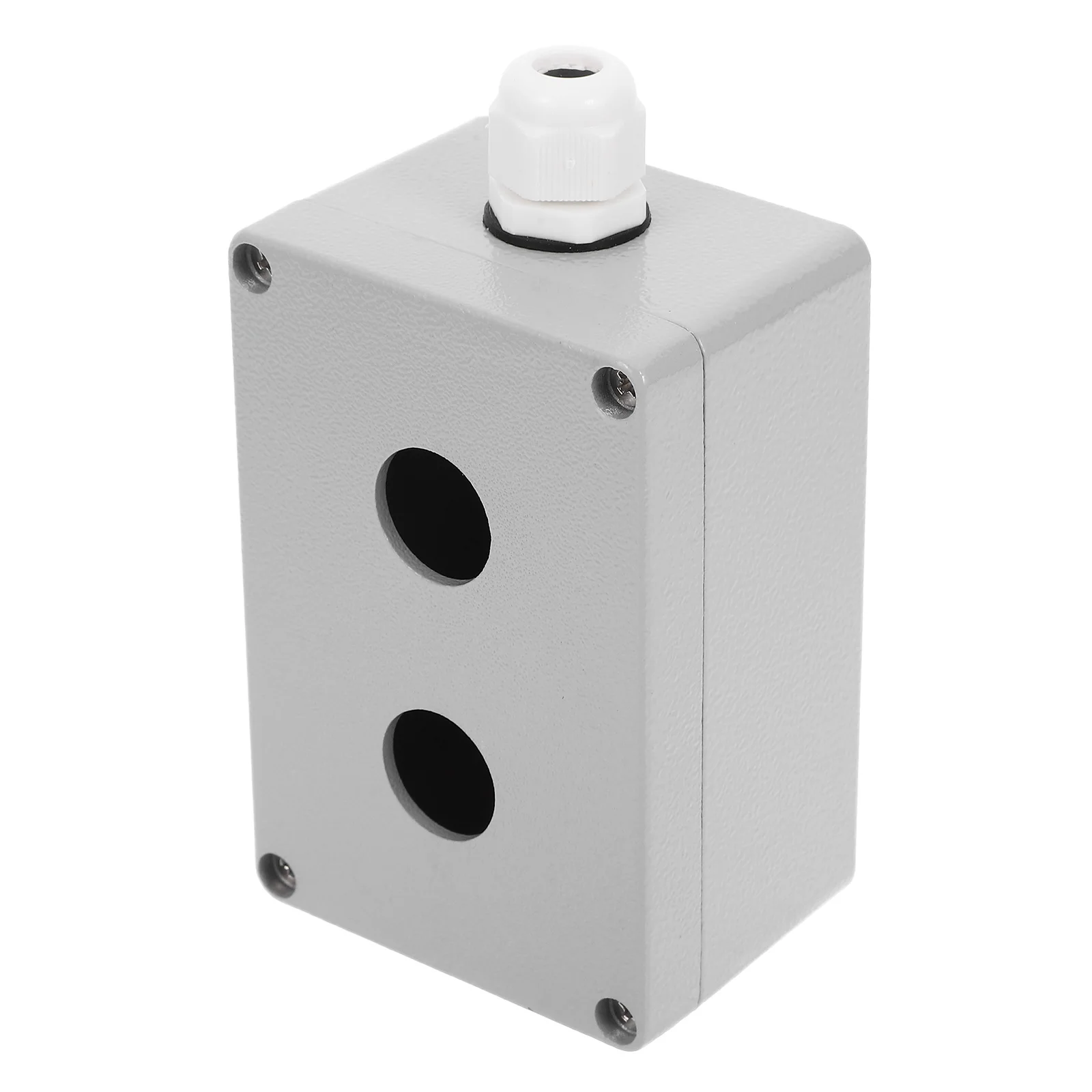 

Robust Aluminum Control Box Push Button Switch Guard for Emergency Stop Industrial Applications Emergency Stop Switch Box