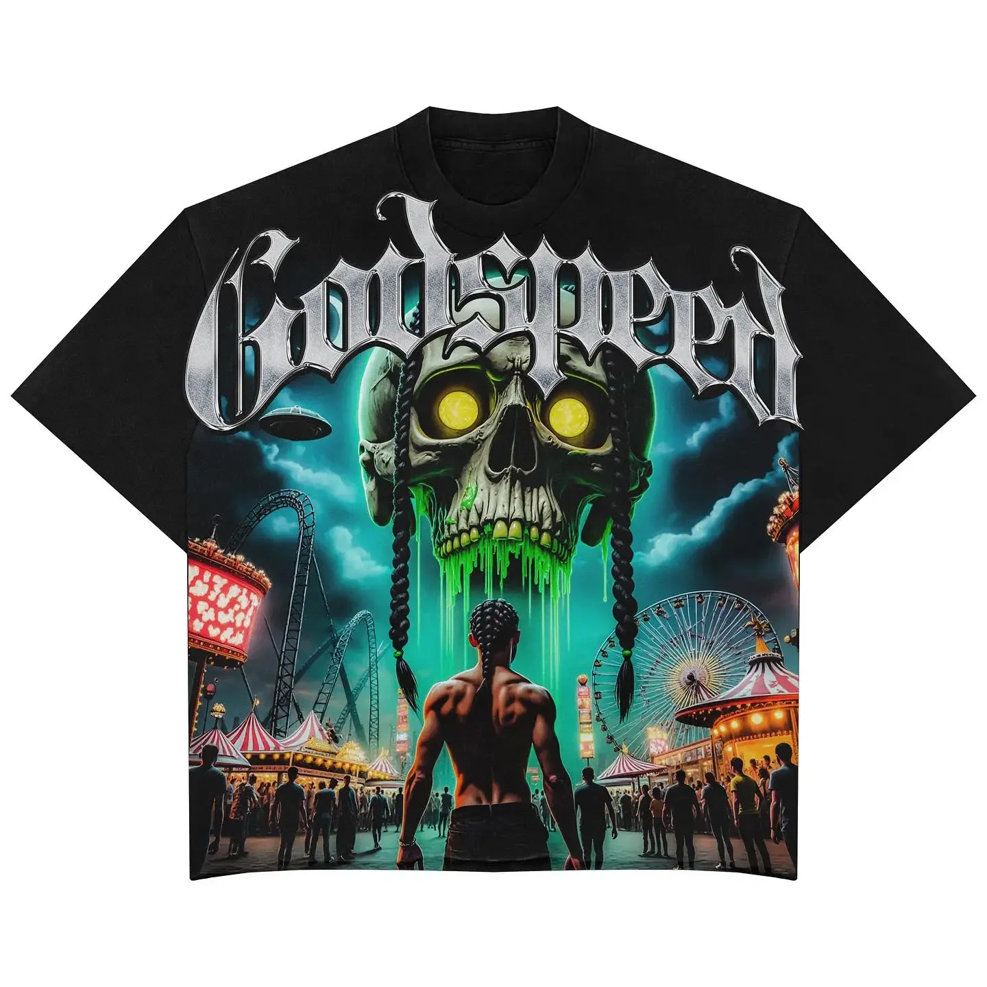 

New super skull graphic t shirts oversized y2k tops harajuku american streetwear cotton short sleeve t shirt men clothing