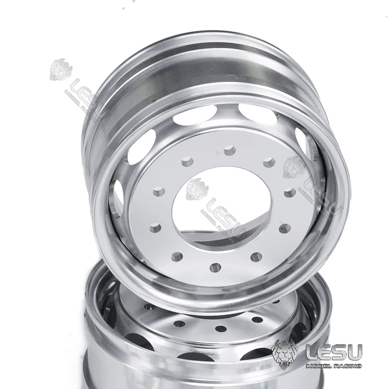 

LESU 1/14 Tamiya tractor truck aluminum alloy flange shaft dedicated front wheel hub