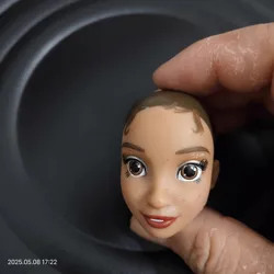 original high quality 1/6 27cm doll head gift for girl collection only head makeup dongcheng