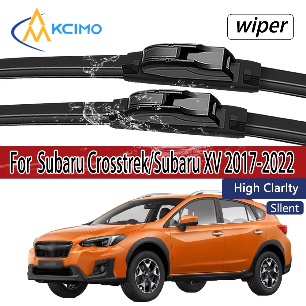 Für Subaru Crosstrek/Subaru XV 2017-2022 Frontscheibenwischerblätter 2 Stück Windschutzscheiben-Fenster-Zubehör