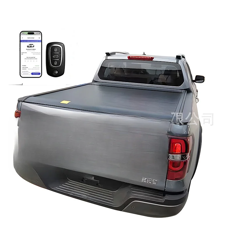 Roll Up Tonneau Cover For Changan Hunter Kaicheng F70 Electric Pickup Truck Bed Lantuozhe