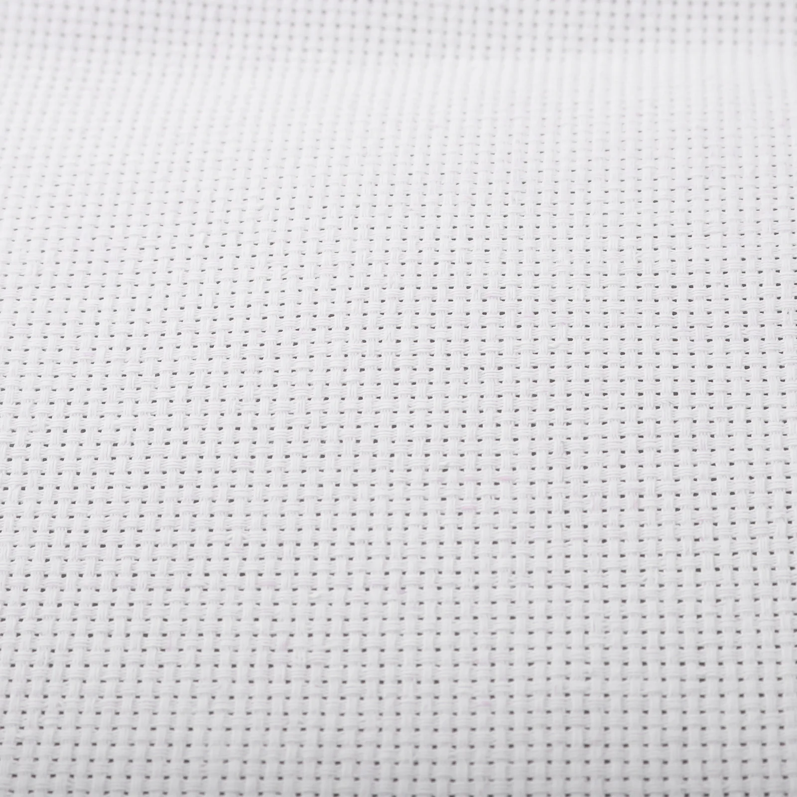 11 Count For Aida Cloth Cotton Fabric for Cross Stitch Embroidery Craft Use with Standard Grid Precision and Natural Fiber Feel