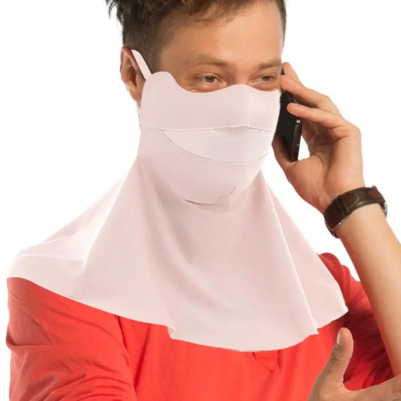 Face Cover With UV Protection Sun Masque Neck Gaiter UV Masque Face Scarf Cover Sun Face Cover Breathable Face Shield Sunscreen