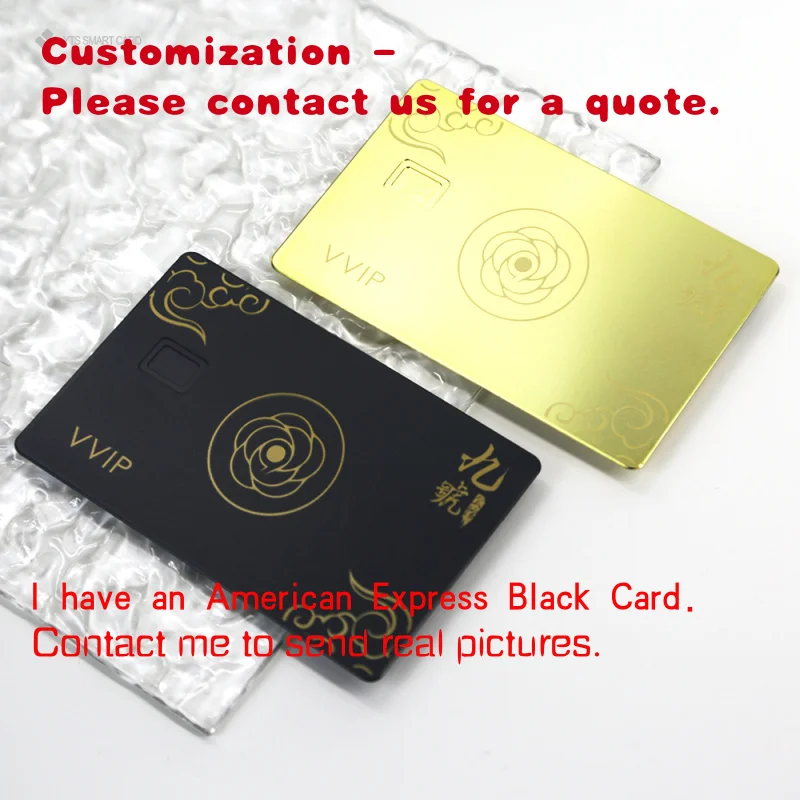 

custom.Mirror Polished Metal Card Laser Engraving Stainless Steel Custom Printing VIP Loyalty Membership Nfc Business Metal Card