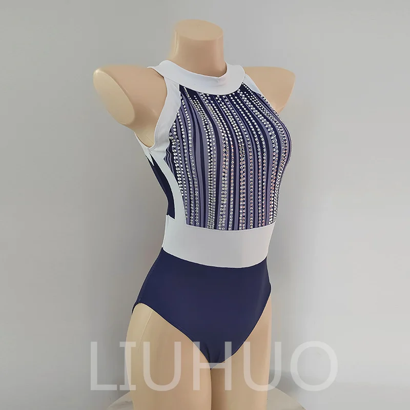 LIUHUO Rhythmic Gymnastics Leotard Acrobatic Performance Costumes For Children Adults Customized Suit