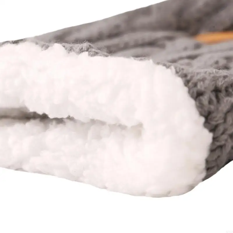 

Q22D Thicked Baby Stroller Gloves Warm and Insulated Pram Hand Muff Windproof Mittens