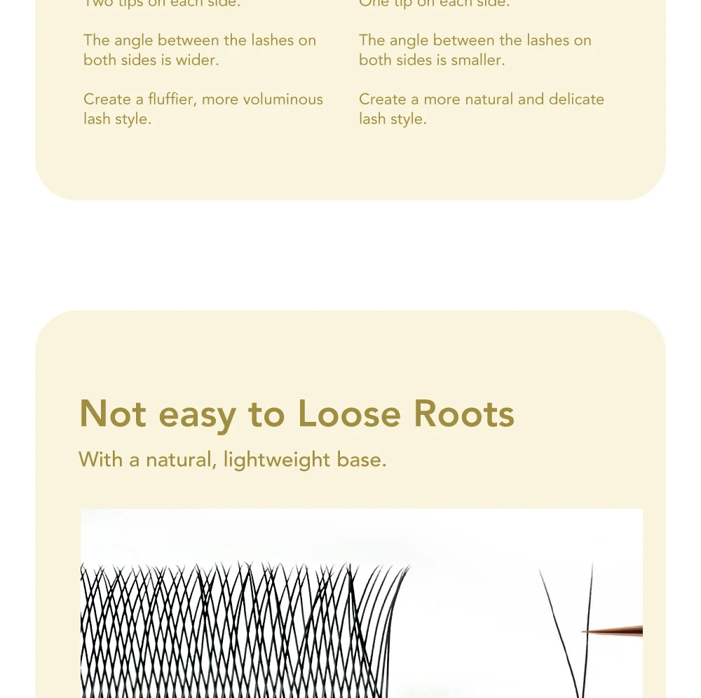 DIYDAY Y SHAPED FALSE EYELASH EXTENSION