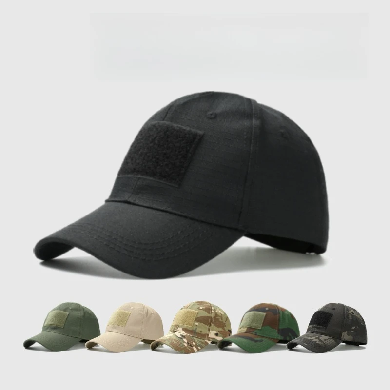 Novo boné de beisebol camuflado masculino respirável protetor solar chapéu esportes ao ar livre caça caminhadas acampamento praia pesca chapéu de sol