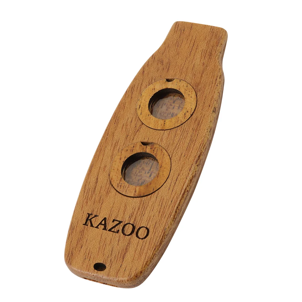 Kazoo Wooden Recorder Instrument Kazoos Musical Easy to Learn Instruments Guitar Partners Reliable Toy Performance