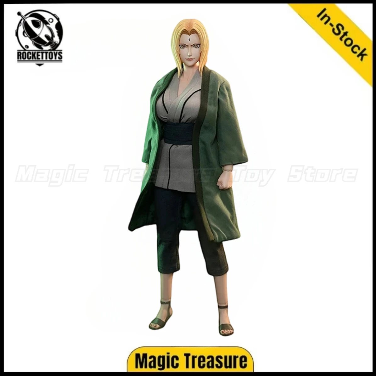 

【In stock】Original RocketToys ROC-009 Shippuden Tsunade 1/6 Action Figure Animation Ornaments Gifts