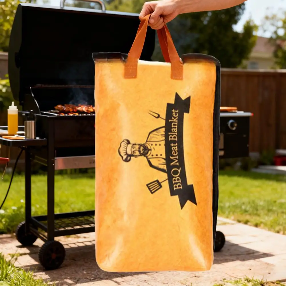 Slow Cooking Meat Bag Insulated Meat Bag Bbq Meat Blanket Insulated Leak-proof Bag 5-layer Thermal Wrap for Brisket for Men