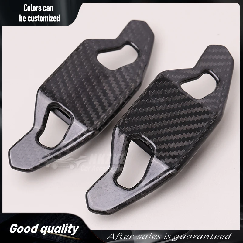 Steering Wheel Shift Paddles, Suitable For Audi A3 A4 A5 TT R8 Q5 Q7, Both Plastic And Carbon Fiber Materials, Car Accessories