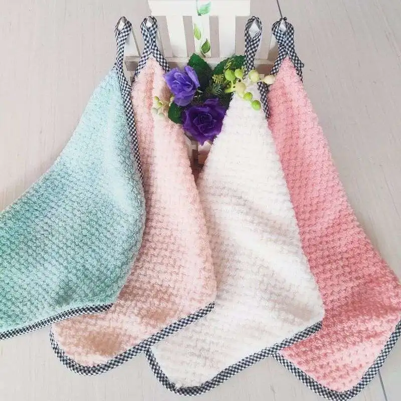 Hangable Rags, Easy To Clean, Hygienic Dish Towel, Non-stick Oil, Kitchen Lazy, Wipe Tablecloth, Scouring Pad, Edging Towel