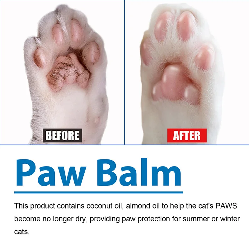 Pet Dog Cat Foot Moisturizing Paw Cream Household Care Cats Products Petshop Pets Dogs Hygiene Accessories Cleaner Body Home