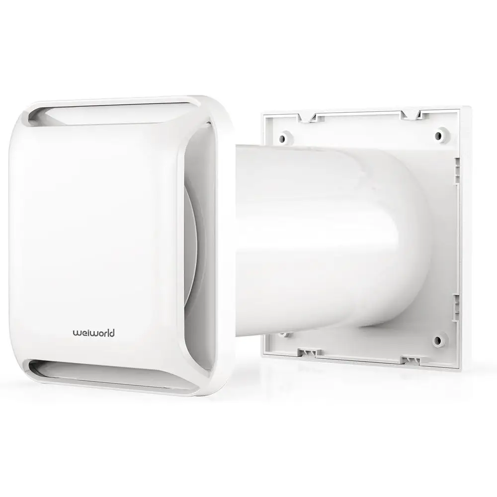 

4-дюймовый квадратный пассивный вентиляционный отверстие, регулируемый комплект для вентиляции с гибким воздуховодом - для естественной циркуляции воздуха или использования в доме, спальне