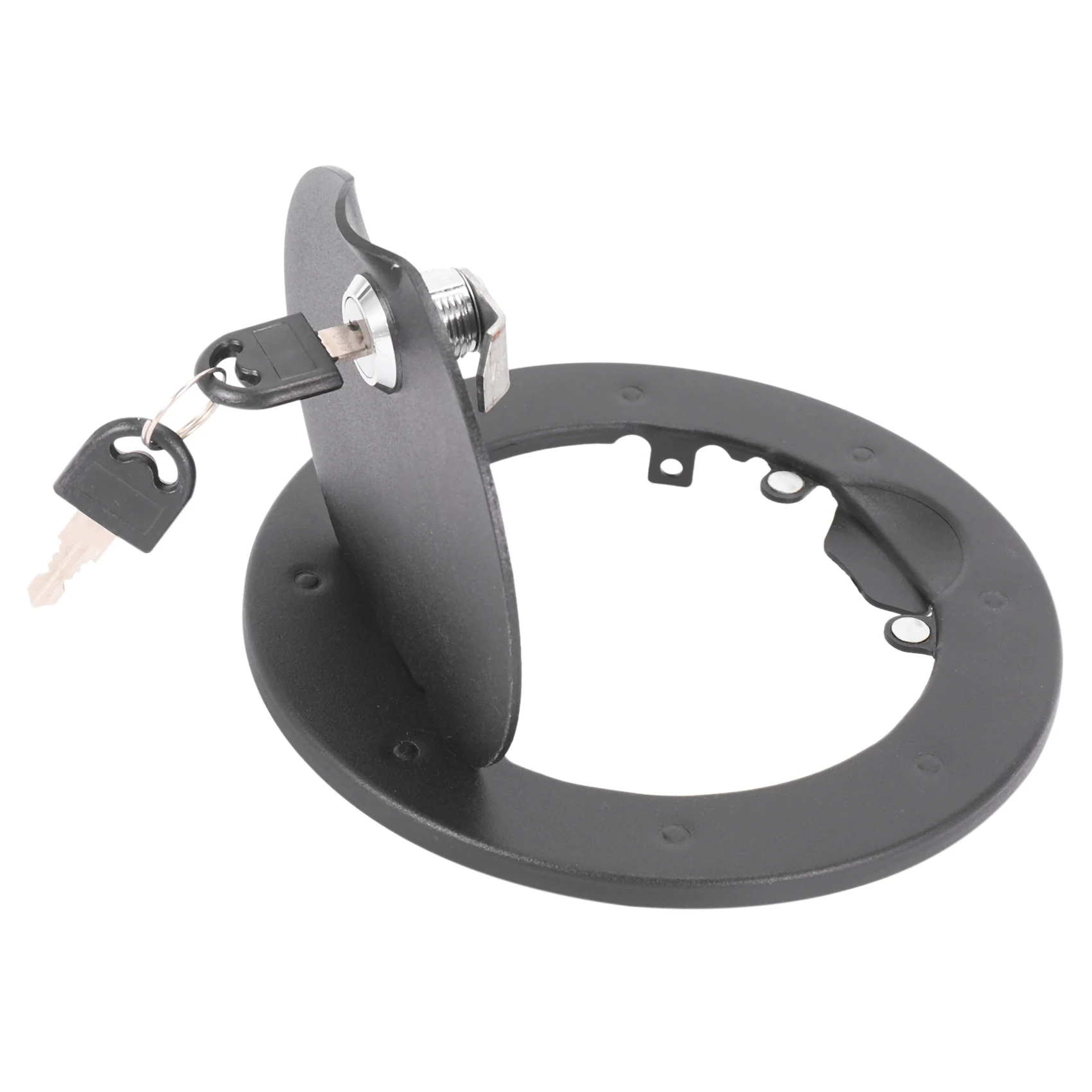 

Efficientt-Upgraded Aluminum Locking Gas Tank Cap Fuel Filler Door Cover For Jeep Wrangler JK Unlimited Sport Rubicon Sahara 200