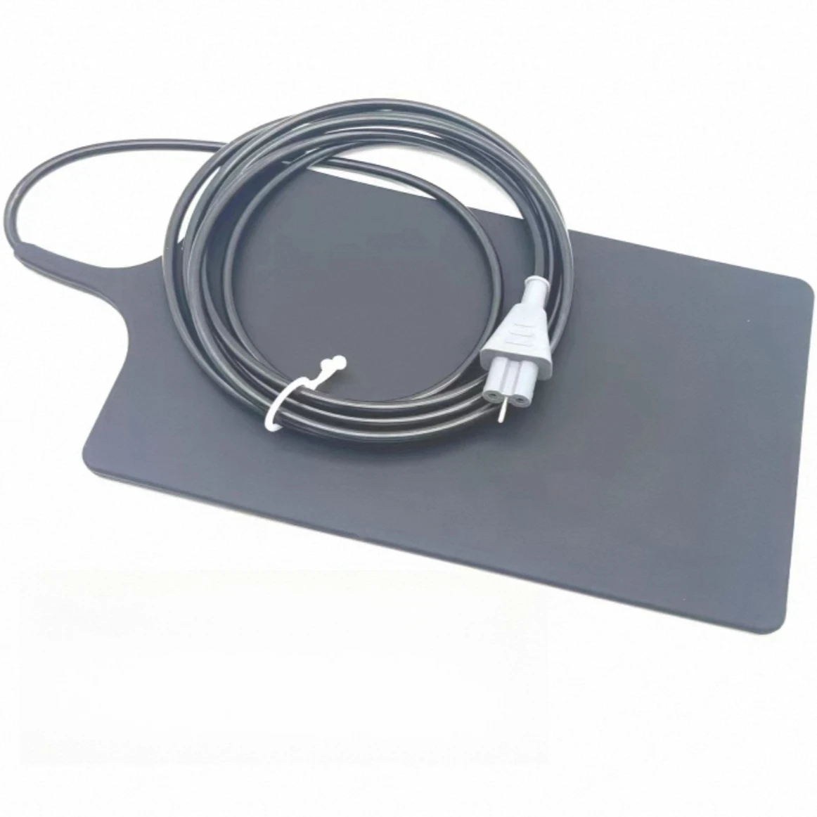 لوحة سلبية قابلة لإعادة الاستخدام، كابل توصيل لوحة سلبية جراحية كهربائية، لوحة قطب كهربائي من السيليكون، مزدوجة 2P بإبرة