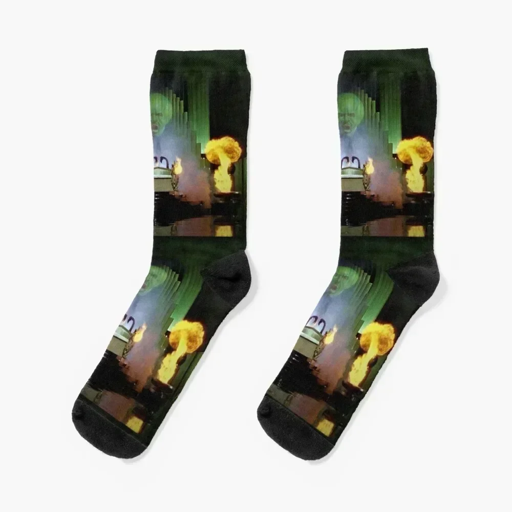 

smoke wizard edit digital art print mask Socks designer brand shoes retro Socks Man Women's