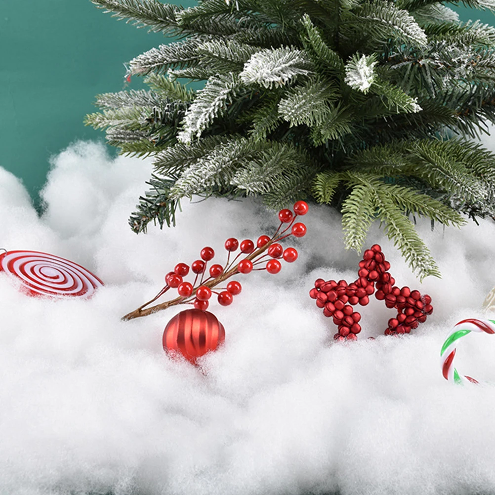 

Decorate Snow Blanket Christmas Decoration Village The Pet Blankets for Decorating Artificial Flake Fake