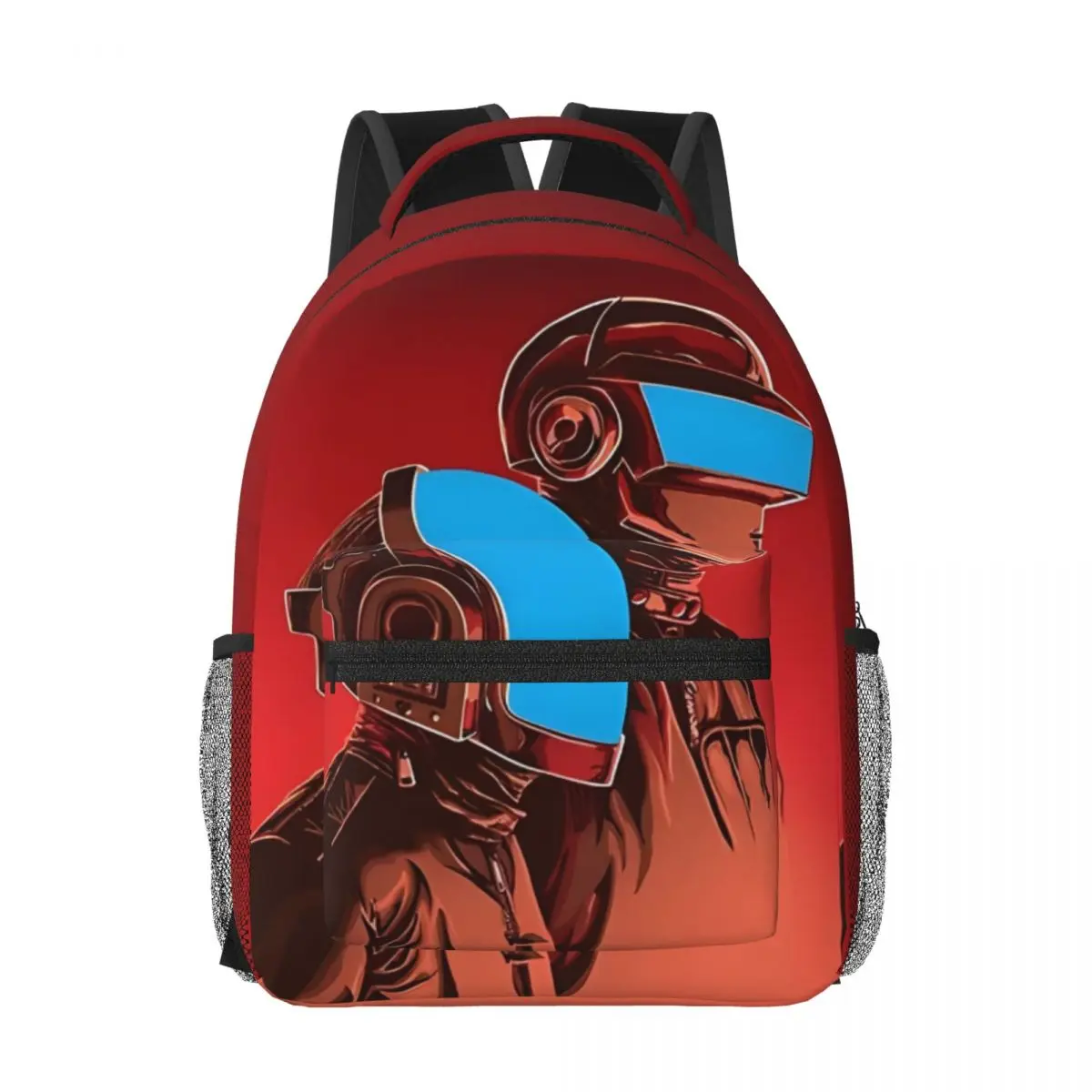 Blue Helm Discovery Silkscreen New Fashion High Capacity Waterproof College Backpack Trendy Laptop Travel Book Bag 17in