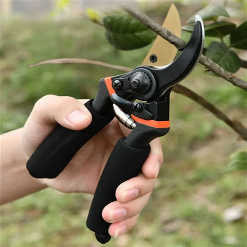 Taille multifonctionnelle de branches de fruits, forte taille de branches épaisses, sécateur à main tranchant, ciseaux de jardin professionnels