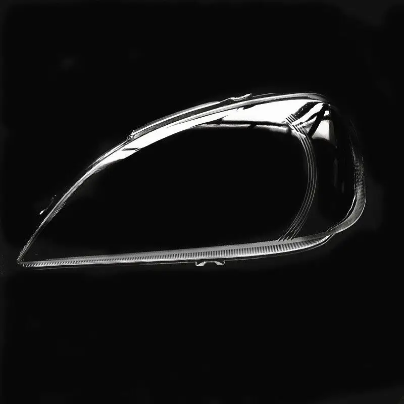 Left+Right Side Car  Front Headlight Lens Cover For Mercedes-Benz ML-Class W163 2002 2003 2004 2005 Clear Headlamp Cover Shell
