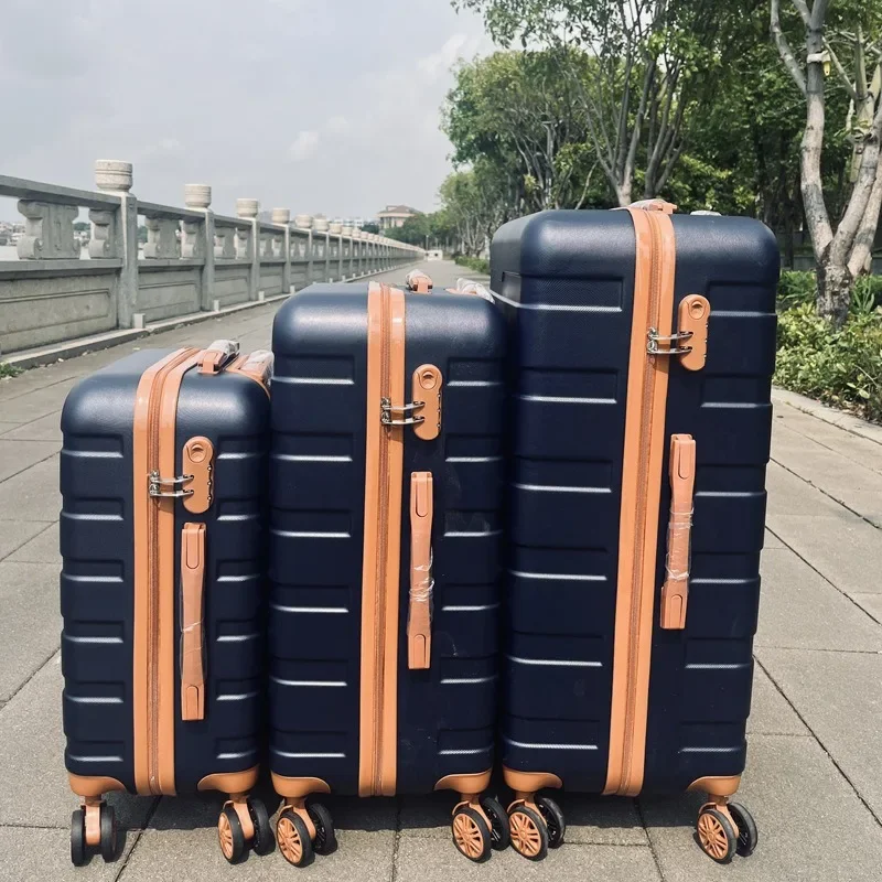 New Luggage 20 Inch Boarding Box Large Capacity Pull Rod 3 Boxes Anti-fall Luggage Cross-border Code Box