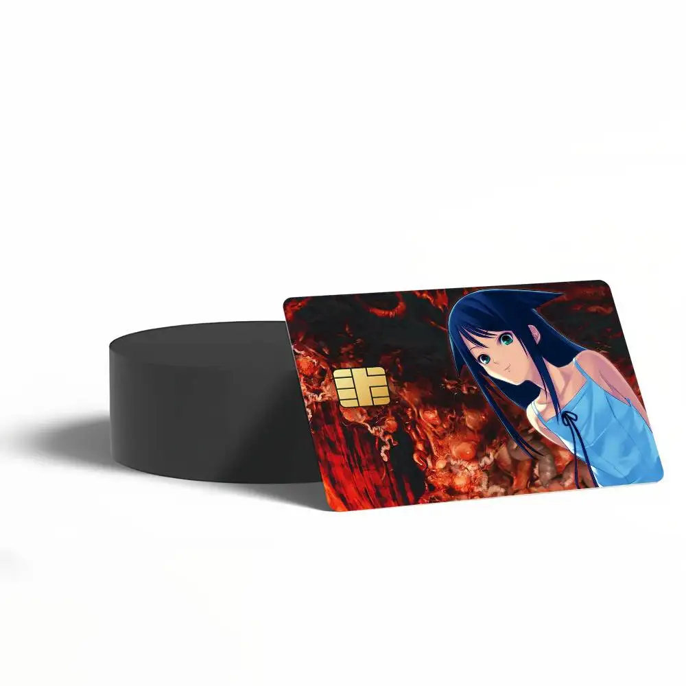 Game The Song of Saya Poster Credit Card Skin Stickers for Bank Access Protective Film Cover Sticker Surprise Gift