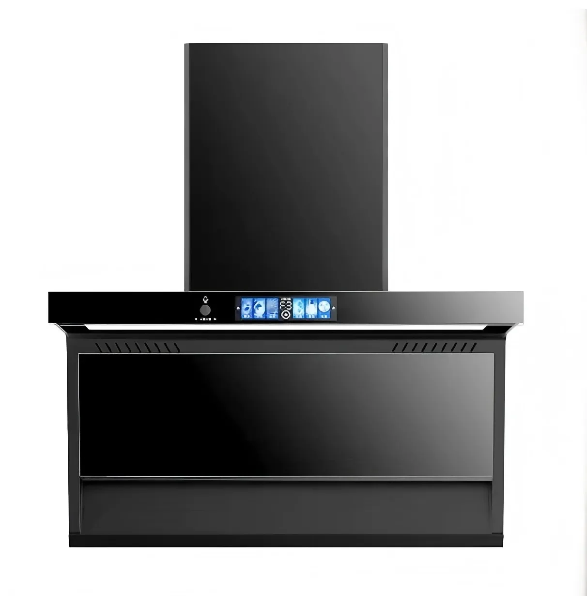 

Высококачественная настенная кухонная умная коммерческая вытяжка с большой светодиодной подсветкой