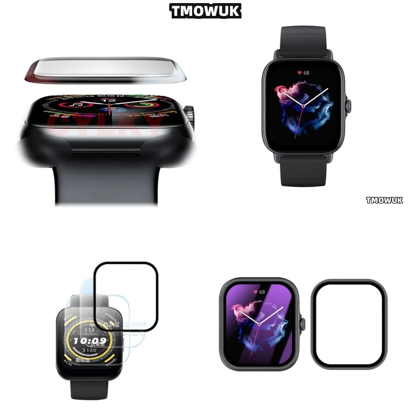

Magnetic Attachment Film For Amazfit BIP 3 5 6 U Pro Active Unity GTS 2E 2 3 4 MINI, Strong Hold.