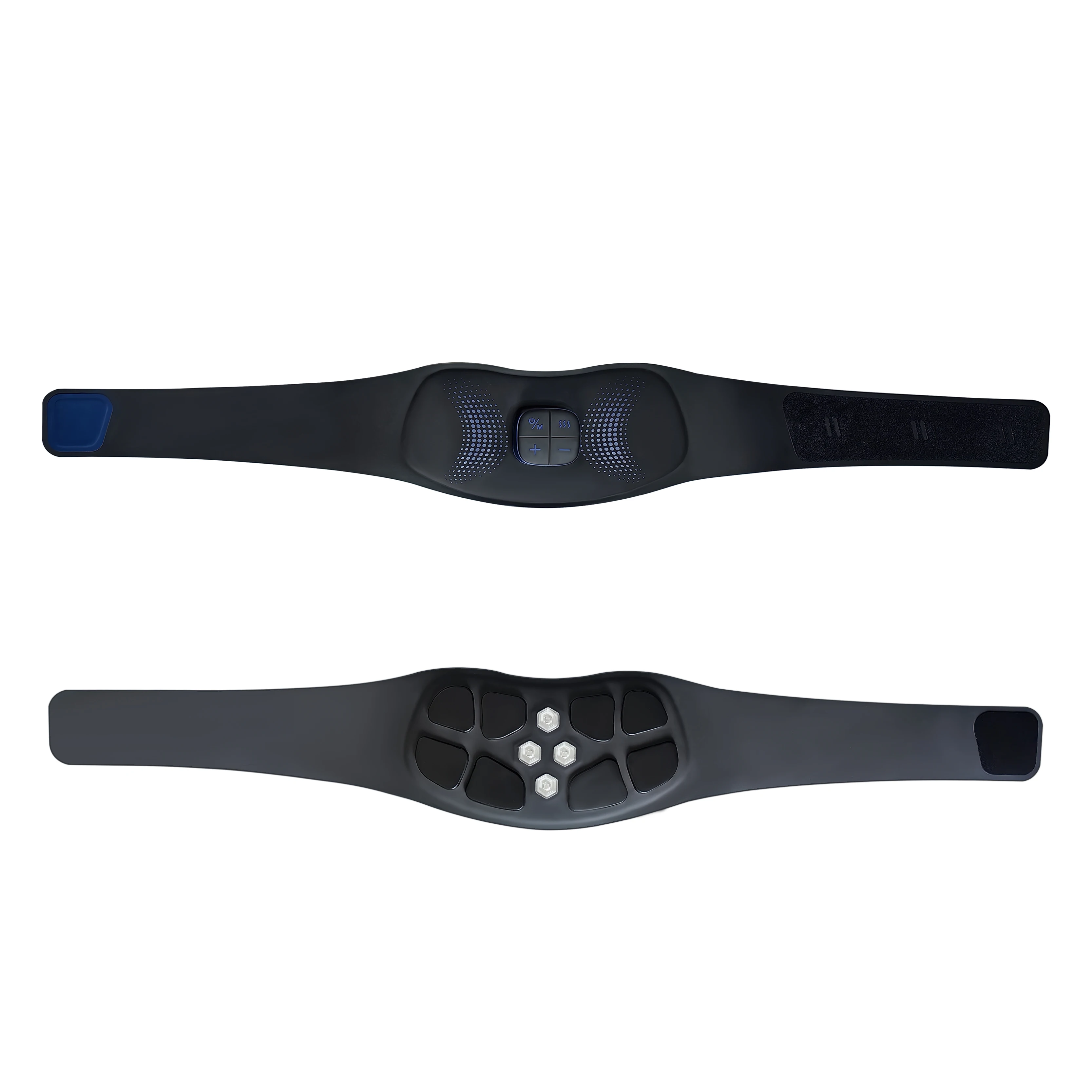 Vendita in fabbrica Vari decine EMS Cintura massaggiante per la vita con riscaldamento con luci rosse Cintura per massaggio addominale Ems