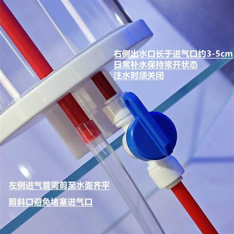 Fish Tank Automatic Water Replenisher Sea Tank Acrylic Fresh Water Replenishment Bucket Back Filter and Water Can Be Cleaned