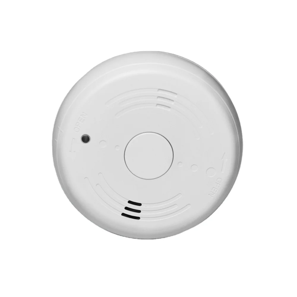 

9V Battery Smoke Detector Wireless Alarm Standalone Smoke Detector
