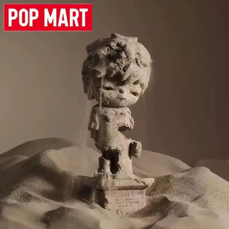 POP MART Hirono Hidden In Silence Anime Action Figure Original Toys Dolls Desktop Model Ornament Collection Decoration Girl Gift