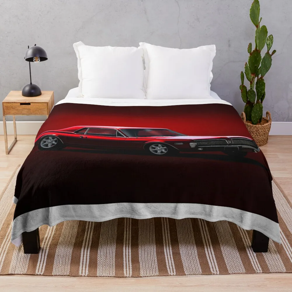 

1968 Mercury Cougar Throw Blanket sofa bed Blankets For Bed Soft Beds Travel Blankets