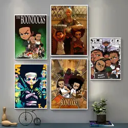 Boondocks Retro Movie Sticky Posters Vintage Room Bar Cafe Decor Nordic Home Decor