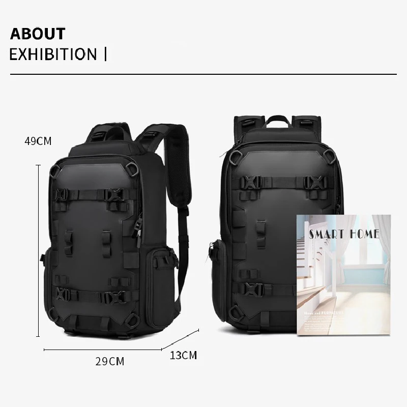 Travel Backpack Laptop Backpack Expandable Large-Capacity School Backpack Hiking Business Backpack Basketball Sports Bag