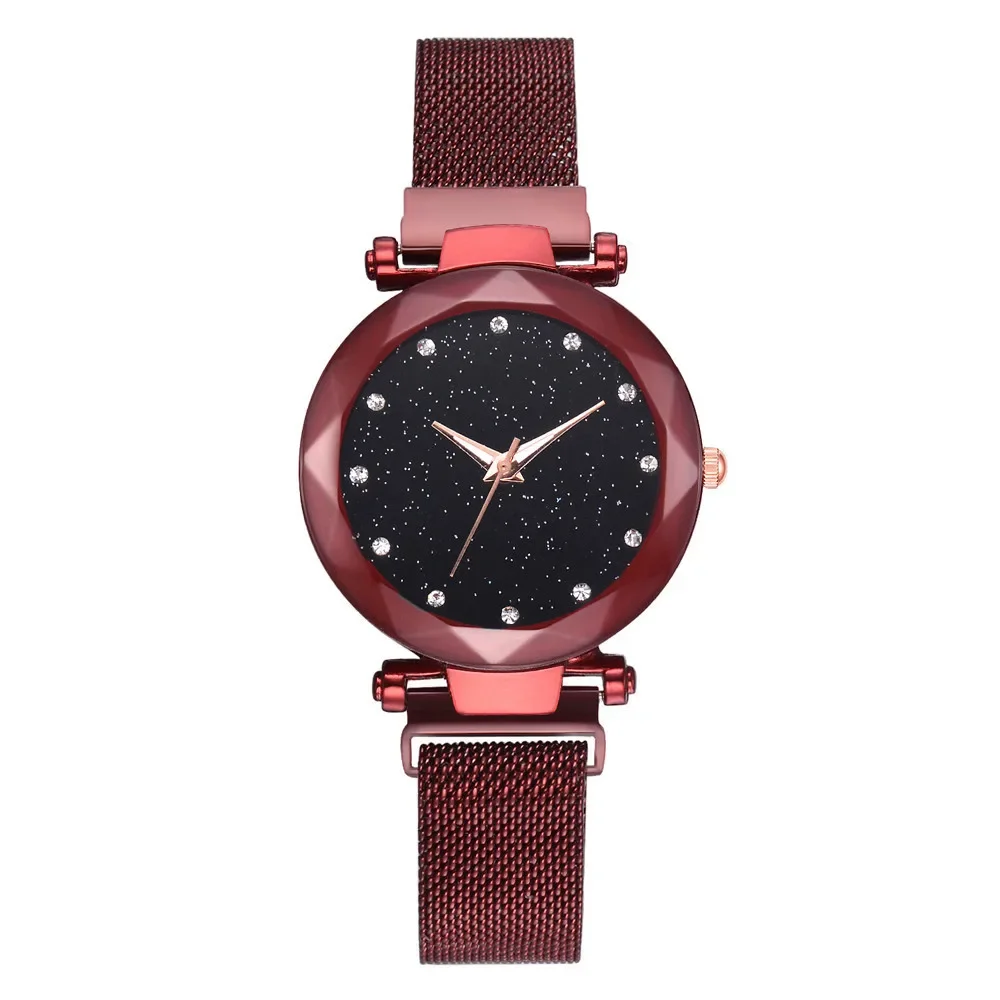 Luxury Women Watches Ladies Magnetic Starry Sky Watch Women Fashion Diamond Quartz Wristwatches Reloj Mujer Zegarek Damski