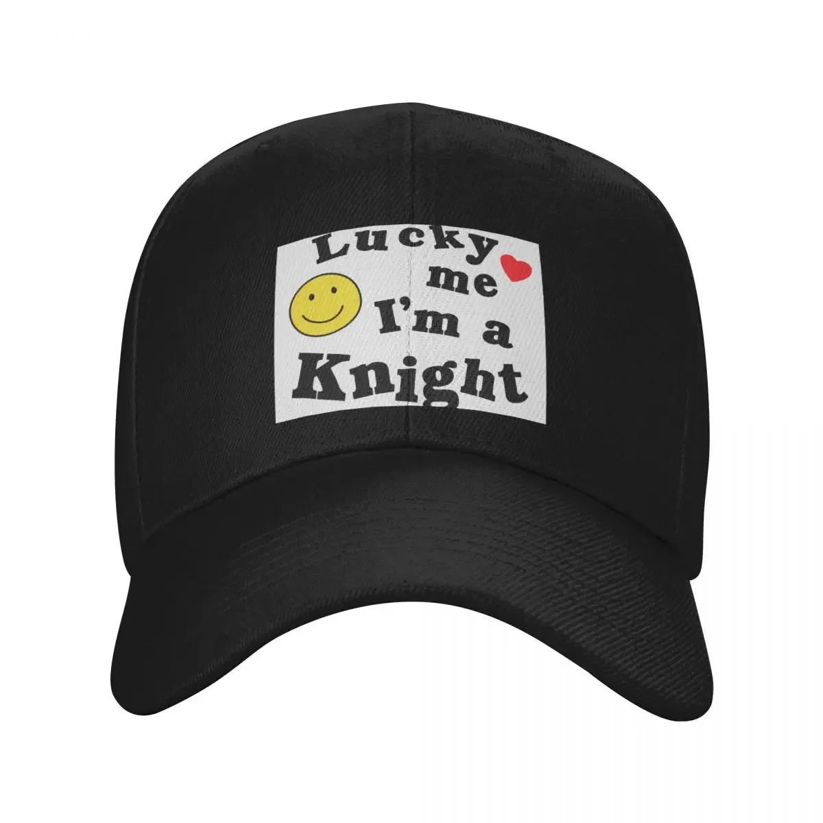 

LUCKY ME IM A KNIGHT Baseball Cap fishing caps man Beach Bag cute For Women Men's