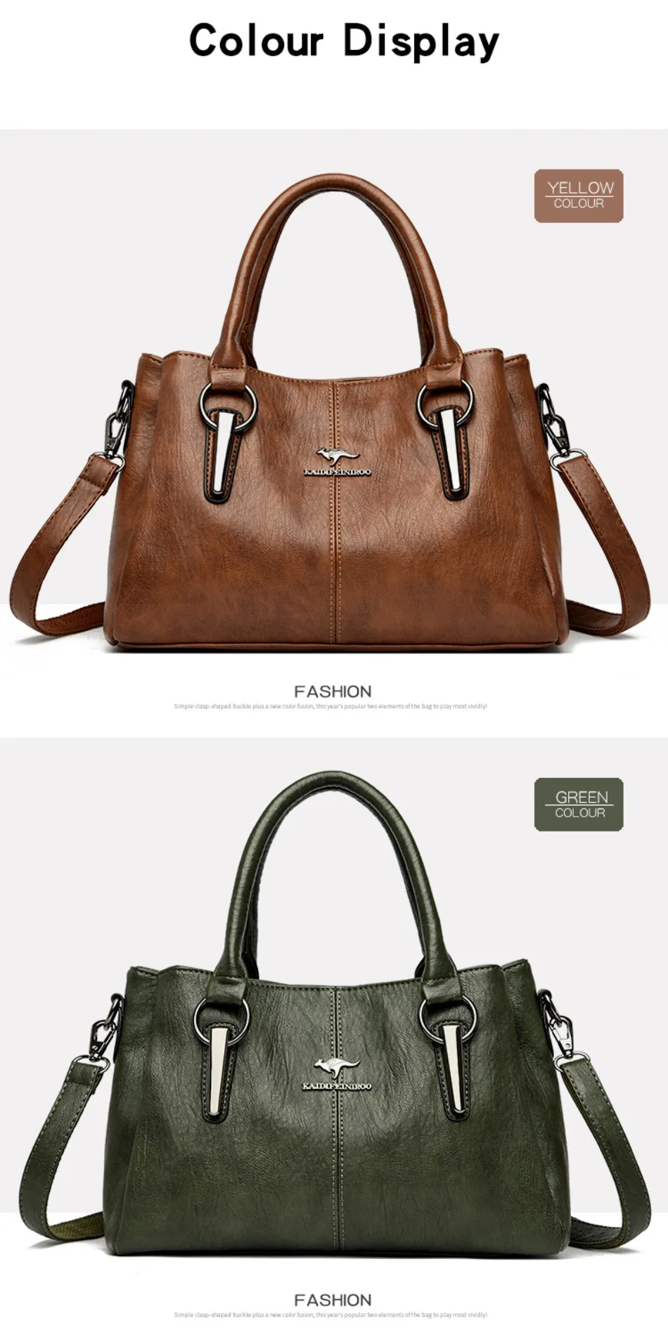 Genuine 3 Layers High Quality Soft Leather Ladies Shoulder Crossbody Bags for Women Luxury Handbags Women Bags Designer
