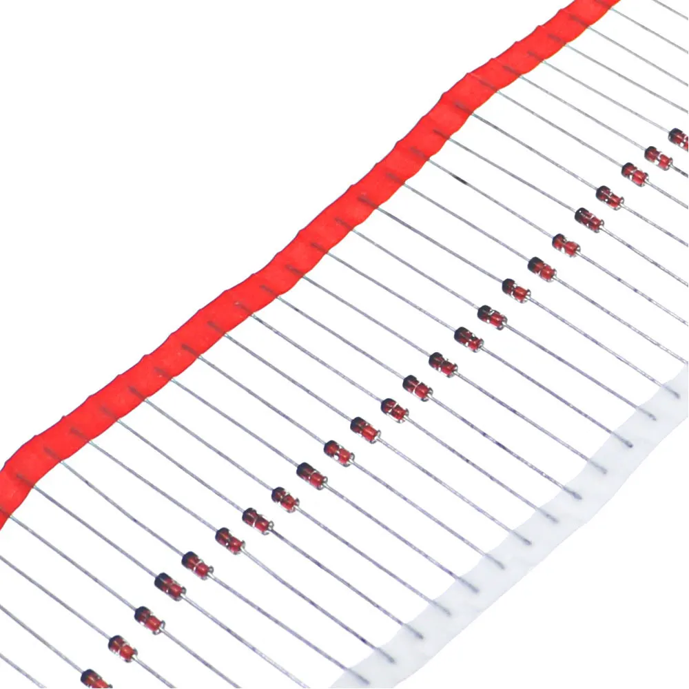 Diodo Zener de 1W, 3V, 3,3 V, 3,6 V, 4,7 V, 5,1 V, 5,6 V, 6,2 V, 6,8 V, 7,5 V, 8,2 V, 10V, 12V, 13V, 15V, 16V, 18V, 20V, 22V 24V 30V 33V 39V) serie