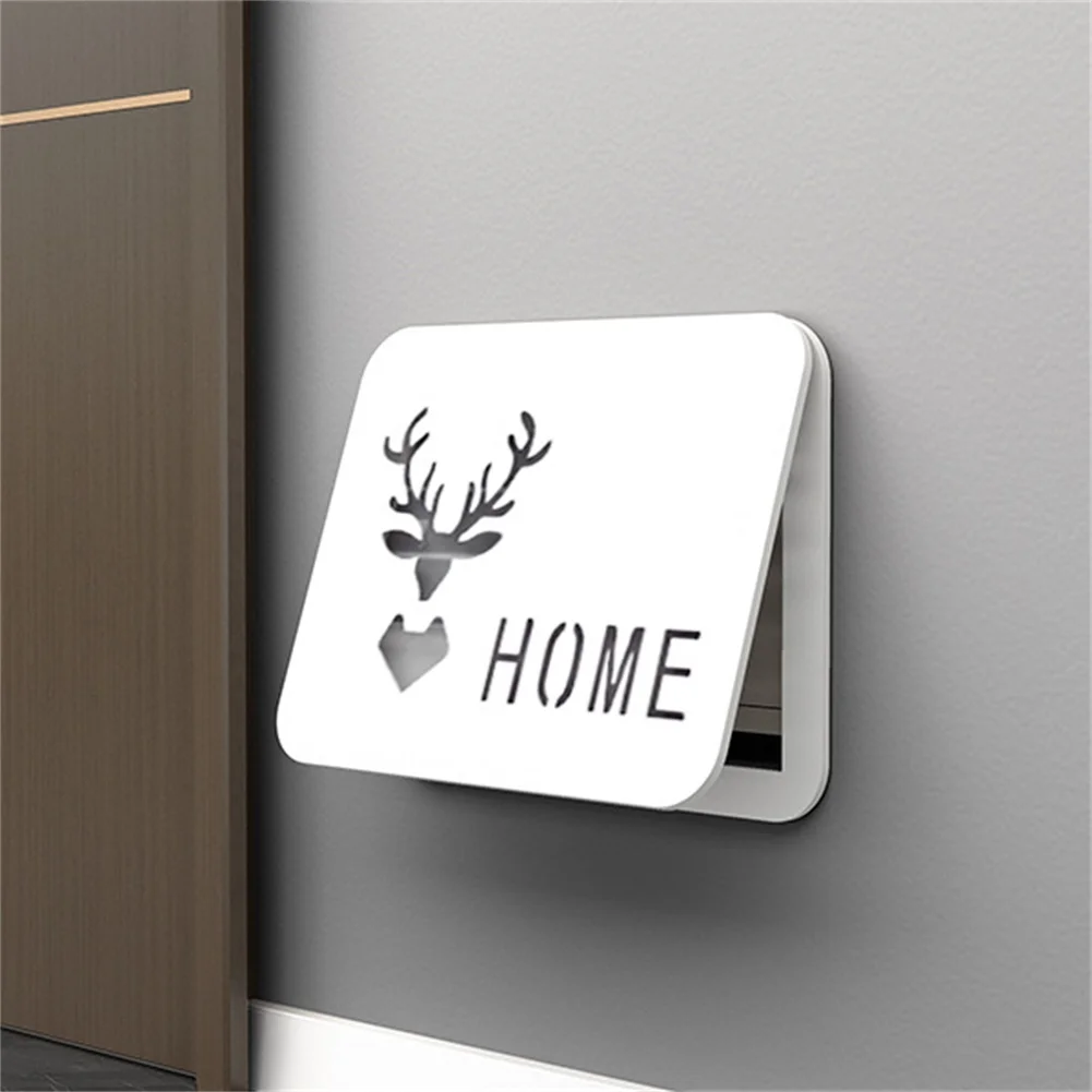 Breathability Wall Mounted Fuse Box Cover Flip Design Fuse Box Cover Clamshell Design Moisture-resistant Multifunctional Design