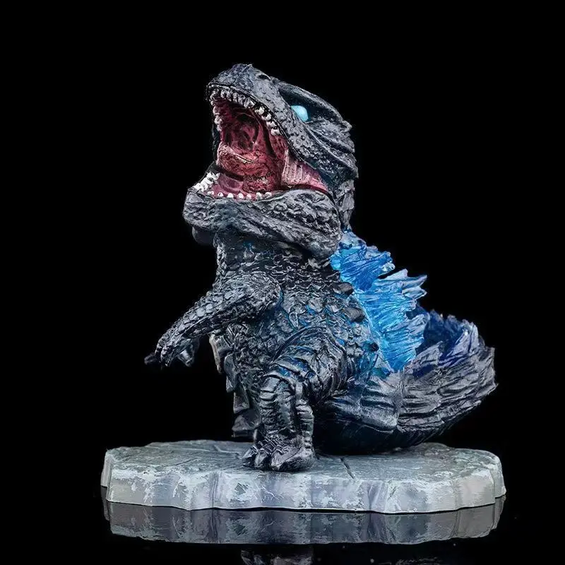 Godzilla Action Figures Ghidorah Rodan Figure Q Version Model Toy PVC Desktop Decoration Figurine Collect Children'S Toys Gift view 2
