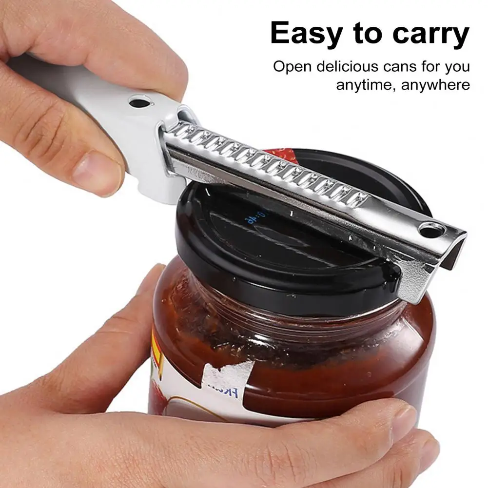 Portable Bottle Opener for Outdoor Activities Bottle Opener for Seniors with Adjustable Jaw Non-slip Jar Opener for Hands