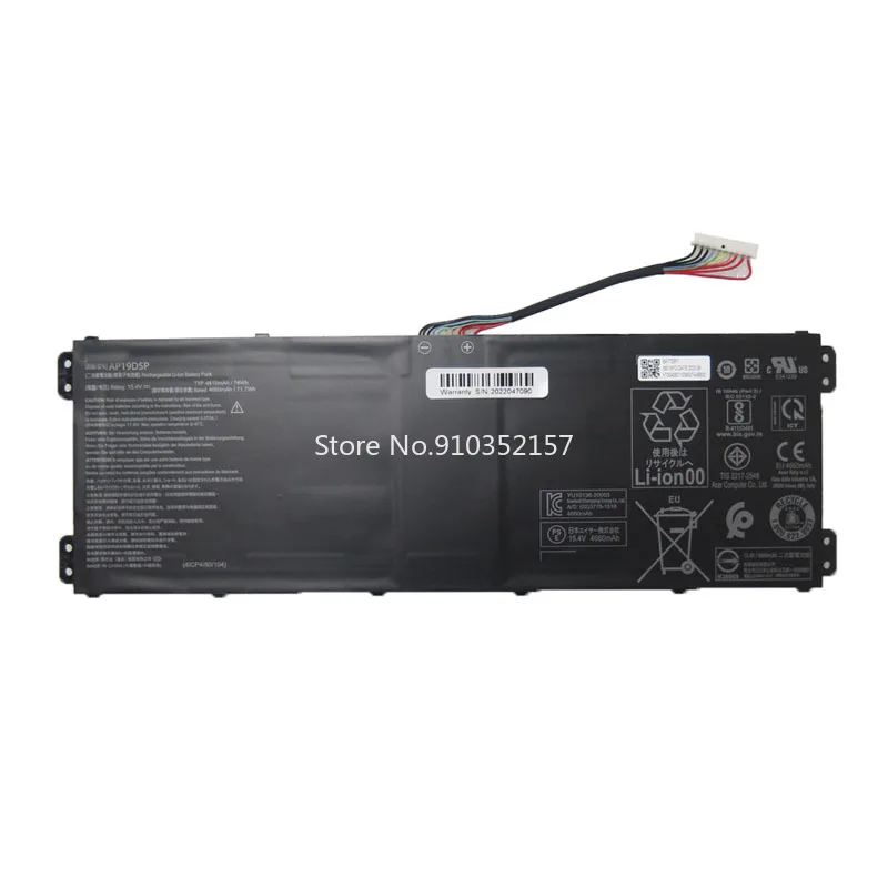 Laptop Battery For ACER For Predator PH517-52 ConceptD CN315 Pro Ezel CC314 AP19D5P 15.4V 4810mAh 74Wh New