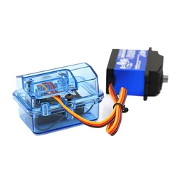 Hot 1Pcs Blue Plastic Waterproof Receiver Receiving Box For RC Car Remote Control Accesory