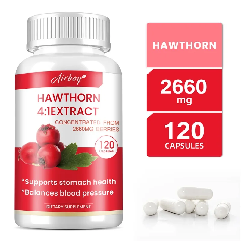 Hawthorn Berry - Digestive and Heart Health Support, Blood Pressure Balance