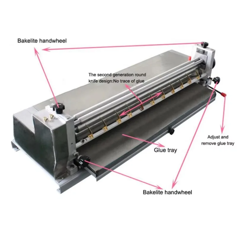 آلة لصق الورق مقاس 15 بوصة SG-380B آلة لصق الطاولة بالغراء الساخن #4