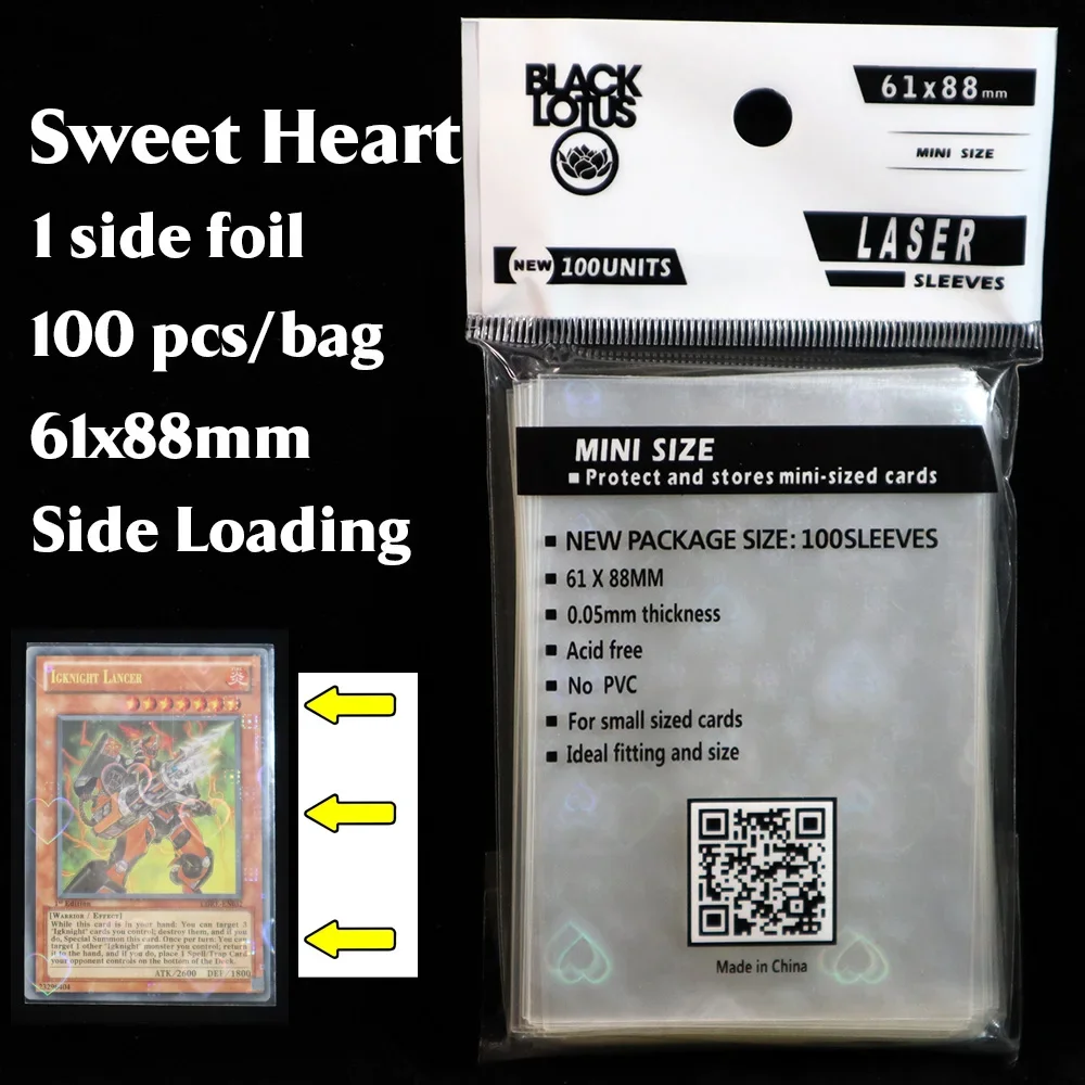 yugioh card sleeve size mm Japanese Sleeves for Similar to soft sleeves (penny sleeves) only narrower and shorter to fit comfortably in KMC colored sleeves. Custom Size Yugioh Ocg China
